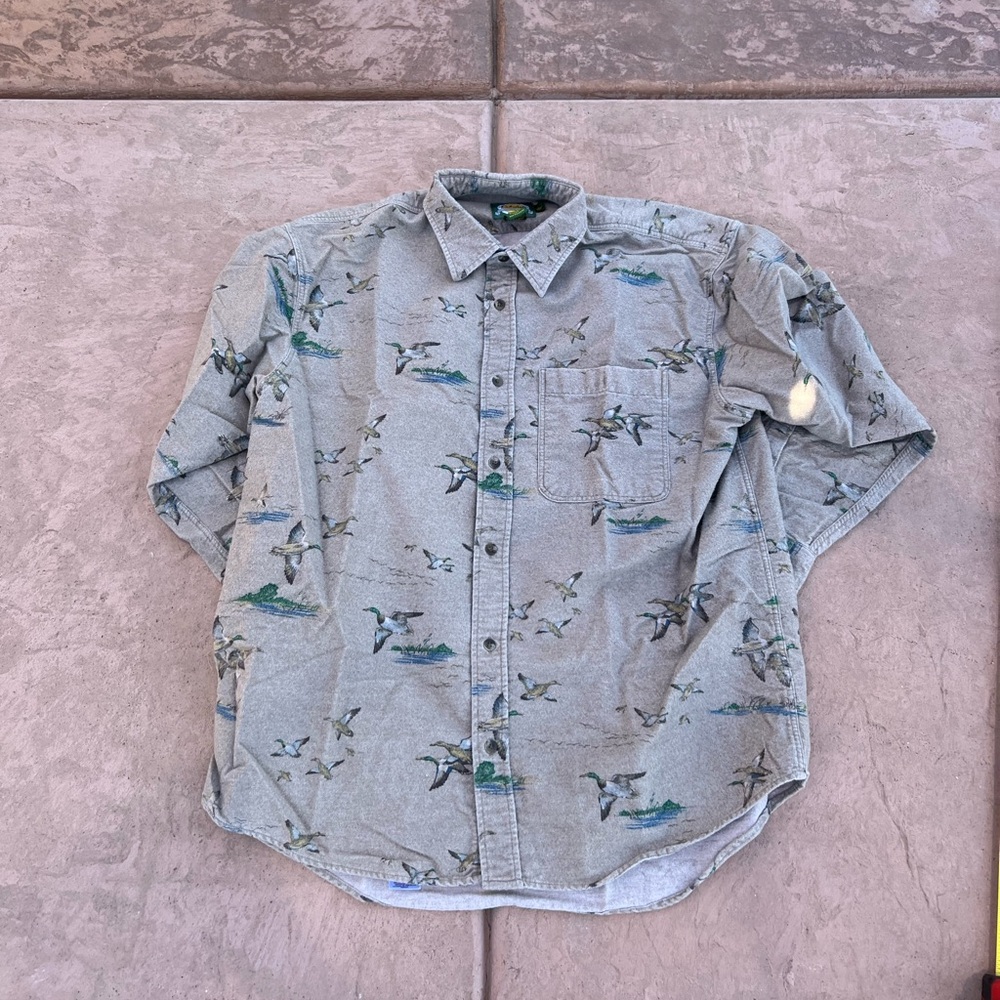 Cabela's - Mallard Duck Edition Long Sleeve Button Down